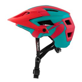 Велошлем O´Neal Defender 2.0 Sliver Teal/Red 2018, 0502-032, Вариант УТ-00141357: Размер: XS-M, изображение  - НаВелосипеде.рф