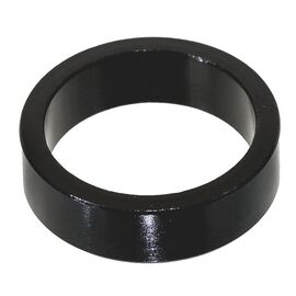 Велосипедное кольцо MESSING, под вынос 1 1/8", алюминий, черный, 10мм, 390603, изображение  - НаВелосипеде.рф
