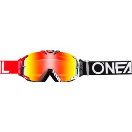 Маска велосипедная O´Neal B-30 Duplex Black/Red/White - Radium, 6032-114O, изображение  - НаВелосипеде.рф