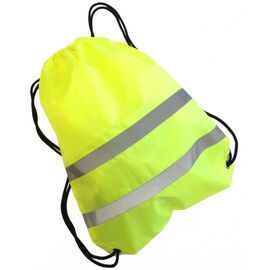 Мешок сигнальный COVA™ для обуви, 32х42см, со световозвращающими лентами, цвет лимон, FOP33200, изображение  - НаВелосипеде.рф