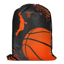 Мешок спортивный COVA/PROTECT "Баскетбол", 36х48см, черный, изображение  - НаВелосипеде.рф