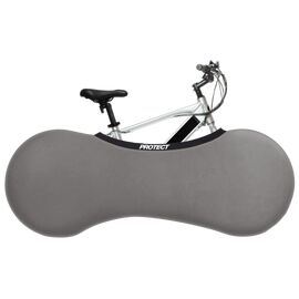 Чехол эластичный PROTECT™ для велосипеда с колесами 24-29″, серый, FOP55565, изображение  - НаВелосипеде.рф