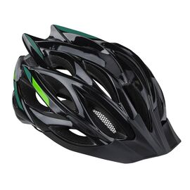 Велошлем KELLYS Dynamic, чёрный-зелёный, 2019, FKE19922, Вариант УТ-00158132: Размер: M/L, изображение  - НаВелосипеде.рф