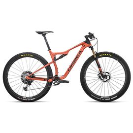 Горный велосипед Orbea OIZ 29 INT M-TEAM 29" 2019, Вариант УТ-00155866: Рама: M (Рост: 165 - 180 см), Цвет: оранжевый/черный, изображение  - НаВелосипеде.рф