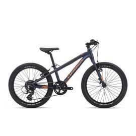 Детский велосипед Orbea MX TEAM 20" 2019, Вариант УТ-00155868: Рост: 115-135 см, Цвет: синий/оранжевый, изображение  - НаВелосипеде.рф