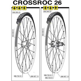 Обод велосипедный Mavic Crossroc Disc 29", 14Н, задний/передний, 36692915, изображение  - НаВелосипеде.рф