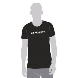 Велофутболка Rudy Project Corporate 02, Black, 2018, RP153070/RP153074, Вариант УТ-00114145: Размер: L, изображение  - НаВелосипеде.рф
