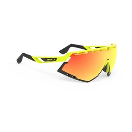 Очки велосипедные Rudy Project DEFENDER Yellow Fluo Gloss - MLS Orange, SP524076-0000, изображение  - НаВелосипеде.рф