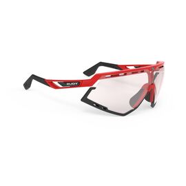 Очки велосипедные Rudy Project DEFENDER Fire Red Gloss - Impact Photochromic 2Laser Red, SP528945-0000, изображение  - НаВелосипеде.рф