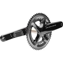 Система шатунов Shimano Dura-Ace POWERMETR L170mm 53х39, 11 скоростей, KFCR9100PCX39, изображение  - НаВелосипеде.рф