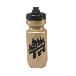 Фляга велосипедная TBC 2018 Purist Water Bottle, TR Trees, Gold, пластик, 650 мл, 01.18.01.0012, изображение  - НаВелосипеде.рф