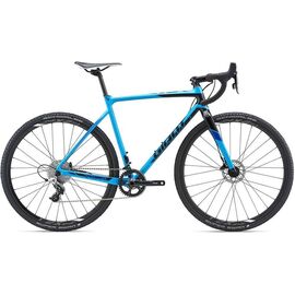 Шоссейный велосипед Giant TCX SLR 1 28" 2018, Вариант УТ-00153479: Рама: M (Рост: 170 - 175 cm), Цвет: полуматовый синий/серебро/ синий, изображение  - НаВелосипеде.рф