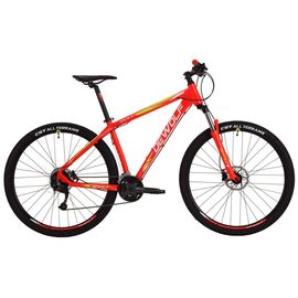 Горный велосипед DEWOLF GROW 20 29" 2019, Вариант УТ-00153465: Рама: 16" (Рост: 152-167 см), Цвет: неоновый красный, изображение  - НаВелосипеде.рф
