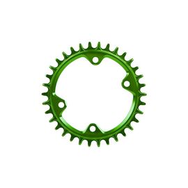 Звезда передняя Garbaruk 96 BCD (Shimano M6000/7000/8000) Round 36T, зеленый, 5907441524803, изображение  - НаВелосипеде.рф