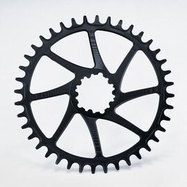Звезда передняя Garbaruk SRAM GXP Round 34T, черный, 5907441528986, изображение  - НаВелосипеде.рф