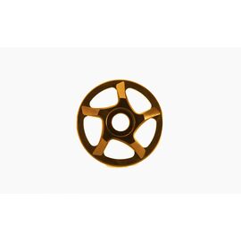 Крышка рулевой колонки Garbaruk Stem cap For 1-1/8", золотой, 5907441533867, изображение  - НаВелосипеде.рф