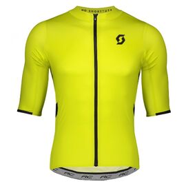 Веломайка SCOTT RC Premium короткий рукав sulphur yellow/black(желтый/черный) 2019, 270442-5083, Вариант УТ-00158483: Размер: М, изображение  - НаВелосипеде.рф