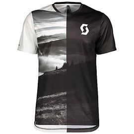 Веломайка SCOTT Trail Flow короткий рукав белый/темно-серый 2019, 270476-4321, Вариант УТ-00158497: Размер: L, изображение  - НаВелосипеде.рф