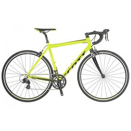 Шоссейный велосипед SCOTT Speedster 50 29" 2019, Вариант УТ-00158556: Рама: М/54 (Рост: 170 - 178 см), Цвет: желтый, изображение  - НаВелосипеде.рф