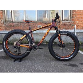 Горный велосипед Scott Big Ed 20" 2016, Вариант УТ-00156484: Рама: L (Рост: 175 -185 см), Цвет: оранжевый/бордовый, изображение  - НаВелосипеде.рф