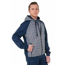 Ветровка мужская, велосипедная Fischer Sport, синий, 2019/2020, GR8028-700, Вариант УТ-00158566: Размер: М, изображение  - НаВелосипеде.рф