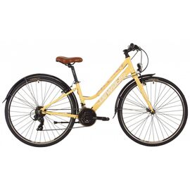 Городской женский велосипед DEWOLF Asphalt FR 27,5" 2019, Вариант УТ-00155242: Рама: 14" (Рост: 152-157 см), Цвет: бежевый, изображение  - НаВелосипеде.рф