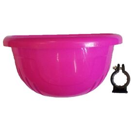 Корзинка для детского самоката, крепление 30мм, розовая, SPP 8 pink, изображение  - НаВелосипеде.рф