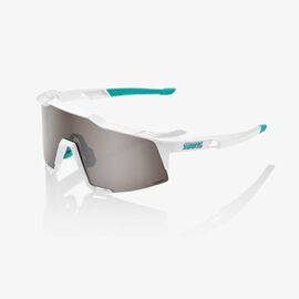 Очки велосипедные 100% Speedcraft, спортивные, BORA Hans Grohe Team White HiPER Silver Mirror, 61001-331-76, изображение  - НаВелосипеде.рф