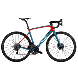 Шоссейный велосипед Wilier 110NDR Disc Dura Ace Di2 DT1400 28" 2019, Вариант УТ-00149354: Рама: XXL (Рост: 188 - 204 см), Цвет: голубой/красный, изображение  - НаВелосипеде.рф