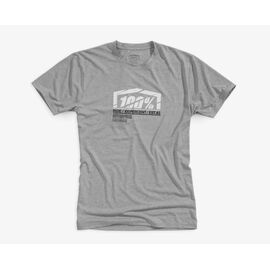 Велофутболка 100% Assent Tech Tee Grey Heather 2019, 35007-188-12, Вариант УТ-00159426: Размер: L , изображение  - НаВелосипеде.рф