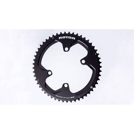 Звезда велосипедная Rotor BCD110X4 Outer Black 54t(44/42), C01-516-07010-0, изображение  - НаВелосипеде.рф
