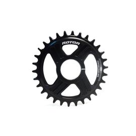Звезда велосипедная Rotor Chainring Hawk&Raptor Direct Mount no Qring Black 36t, C01-514-25010-0, изображение  - НаВелосипеде.рф