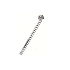 Подседельный велоштырь Vinca Sport с замком, 28.6*400мм, алюминиевый, серебристый, VSS 4 (28.6) silver, изображение  - НаВелосипеде.рф