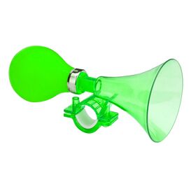 Клаксон велосипедный пластиковый Vinca Sport, зеленый, HR 07 green, изображение  - НаВелосипеде.рф