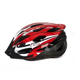Велошлем Vinca Sport, белый/красный, VSH 23 New marso, Вариант УТ-00057485: Размер: L (57-62 см), изображение  - НаВелосипеде.рф