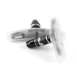 Тормозные колодки Vinca Sport, стандарт EN14766/SGS/REACH, пара, чёрные, в упаковке, VB 970 black (70мм), изображение  - НаВелосипеде.рф