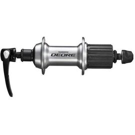 Велосипедная втулка Shimano Deore T610, задняя, под кассету, 36 отверстий, 8-10 скоростей, QR, EFHT610AZBS, изображение  - НаВелосипеде.рф