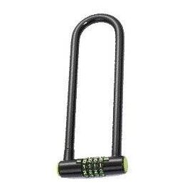Велосипедный замок M-WAVE, U-lock, кодовый, 49 х 195мм, черный, 6-641895, изображение  - НаВелосипеде.рф