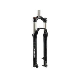 Вилка велосипедная RST Omega TNL, 29"х 28,6, пружинно-масляная, 100мм, D, черная, 1-0410, изображение  - НаВелосипеде.рф