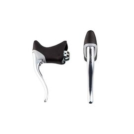 Тормозная ручка Shimano BL-R400, правая+левая, черный, оплетка, IBLR400PLA, изображение  - НаВелосипеде.рф