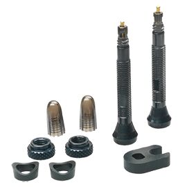Ниппели Schwalbe UTLV Tubeless Ventil, presta, 40 мм, чёрный, 2 штуки, 3460, изображение  - НаВелосипеде.рф
