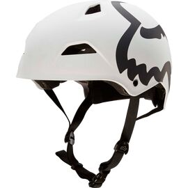 Велошлем Fox Flight Eyecon Hardshell Helmet, матовый белый, 19097-067, Вариант УТ-00042913: Размер: L (59-61 см), изображение  - НаВелосипеде.рф
