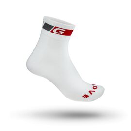 Велоноски GripGrab Summer Sock, Regular, средний профиль, белый, 3003LWhite, Вариант УТ-00048485: Размер L (44-47), изображение  - НаВелосипеде.рф