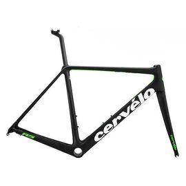 Рама велосипедная Cervelo R5, Вариант УТ-00079683: Размер: 51 см, Цвет: Black/Green, изображение  - НаВелосипеде.рф