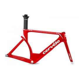 Рама велосипедная Cervelo T4, Вариант УТ-00127584: Размер: 51 см, Цвет: Red/White, изображение  - НаВелосипеде.рф