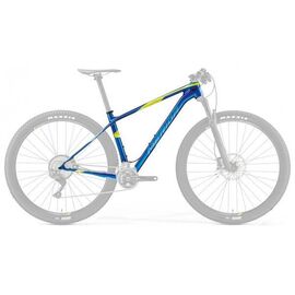 Рама велосипедная Merida Big.Nine XT-FRM 2019, Вариант УТ-00130423: Рама: 21" (Рост: 175 - 185 см), Цвет: сине-зеленый , изображение  - НаВелосипеде.рф