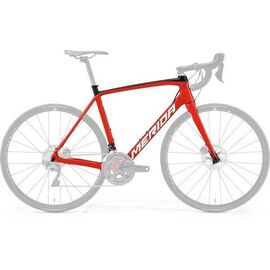 Рама велосипедная Merida Scultura Disc 6000-KIT-FRM 2019, Вариант УТ-00130438: Рама:  S-M 52 cm (Рост: 170 - 175 cm), Цвет: матовый красно-белый, изображение  - НаВелосипеде.рф