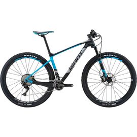 Горный велосипед Giant XTC Advanced 29er 1.5 GE 2018, Вариант УТ-00153478: Рама: XL  (Рост: 190 - 195 cm), Цвет: матовый карбон/синий, изображение  - НаВелосипеде.рф