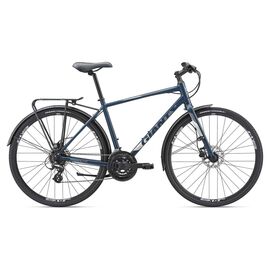 Городской велосипед Giant Escape 2 City Disc 28" 2019, Вариант УТ-00153504: Рама: L (Рост: 170 - 175 cm), Цвет: темно-синий, изображение  - НаВелосипеде.рф
