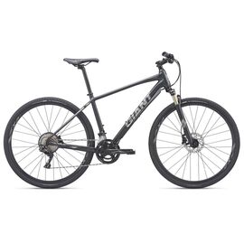 Городской велосипед Giant Roam 0 Disc 28" 2019, Вариант УТ-00153512: Рама: L (Рост: 175 - 180 cm), Цвет: черный металлик, изображение  - НаВелосипеде.рф